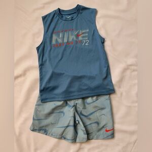Nike Dri-FIT Blue Top